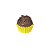 Forminha Docinhos Brigadeiro Simples Tam 5 Papel 100u Amarelo - Imagem 1