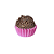 Forminha Docinhos Brigadeiro Simples Papel Tam 4 100u Rosa - Imagem 1