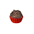 Forminha Docinhos Brigadeiro Simples  Tam 4 100u Vermelho - Imagem 1