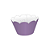Cupcake Wrapper Tradicional Lilás Liso Decoração 12unid - Imagem 1