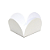 Forminha Docinhos 4 Pétalas Live Color Branco 40unid Junco - Imagem 1