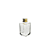 Difusor De Vidro Tampa Plástica Dourada Prata Lembrança 30ml - Imagem 2