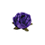 Forminha Bela Decora Doces Roxo Para Doces 30 uni - Imagem 1