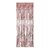 Cortina Metalizada Decorativa Enfeite Franja Rose Gold - Imagem 1
