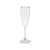 Taça De Champagne Transparente Acrílico Decoração - Imagem 2