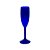 Taça De Champagne Azul Escuro Acrílico Decoração - Imagem 2