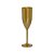 Taça De Champagne Ouro Dourado Acrílico Decoração - Imagem 1