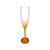 Taça De Champagne Degradê Coral Acrílico Decoração - Imagem 1