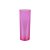 Copo Long Drink Rosa Transparente Decoração 340ml Plástico - Imagem 3