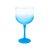 Taça De Gin Degradê Azul fosco Acrílica 600ml Decoração - Imagem 1