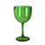 Taça De Gin Verde Transparente Acrílica 600ml Decoração Lembrança - Imagem 1
