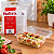 Pote Retangular Com Tampa Marmita Plástico 750ml 24un - Imagem 3