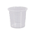 Pote Redondo Com Tampa Embalagem Plástico 750ml 24un - Imagem 1