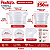 Pote Redondo Tampa Embalagem Transparente 250ml 24unid - Imagem 2
