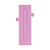 Espátula Decorativa Confeitaria Modelo Nº04 Rosa Bluestar - Imagem 1