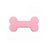 Tubete Formato Osso Rosa Lembrancinhas 6unid - Imagem 2