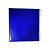 Toalha De Mesa Azul Perolada Selável Brilhante 80x80cm 10fls - Imagem 2