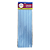 Canudo Liso Azul  De Papel Artlille 12unid 19CM - Imagem 1
