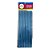 Canudo Metalizado Azul Royal De Papel Artlille 12unid 19CM - Imagem 4
