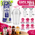 Copo Com Tampa Bolha G697 Embalagem 500ml Transparente 10un - Imagem 3