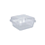 Embalagem G650  Plástica 200ml Tortas Bolos Transparente 10un - Imagem 4