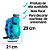Display Adesivo Monstro Azul  Decorativo Festas Totem Placa - Imagem 2