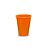 Copo Trik Laranja Descartável Plástico 200ml 50uni Festas - Imagem 1