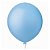 Balão Happy Day Azul Claro 16" Bexiga Decoração 10unid - Imagem 2