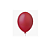 Balão Happy Day Vermelho Paixão 9" Bexiga Decoração 50unid - Imagem 1