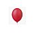 Balão Happy Day Vermelho Paixão 9" Bexiga Decoração 50unid - Imagem 2