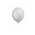 Balão Happy Day Perolado Prata 9" Bexiga 25unid Decoração - Imagem 1