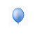 Balão Happy Day 9" Azul Neon Citrus Bexiga 30unid - Imagem 1