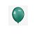 Balão Happy Day 9" Cristal Verde Esmeralda Bexiga 30unid - Imagem 1