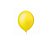 Balão Happy Day Liso Amarelo 8" Bexiga Decoração 50unid - Imagem 2