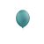 Balão Happy Day Liso Azul Tiffany 8" Bexiga Decoração 50unid - Imagem 1