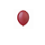 Balão Happy Day Liso Vermelho Paixão 5" Bexiga Decoração 50un - Imagem 1