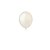Balão Happy Day Liso Branco 5" Bexiga Decoração 50unid - Imagem 1