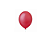 Balão Happy Day Liso Vermelho 5" Bexiga Decoração 50unid - Imagem 1