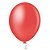 Balão Pic Pic 16" Vermelho Liso 12un Redondo Bexiga Decoração - Imagem 1
