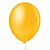 Balão Pic Pic 16" Amarelo Liso 12un Redondo Bexiga Decoração - Imagem 2