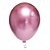 Balão Pic Pic 16" Platino Rosa 12un Redondo Bexiga Decoração - Imagem 2