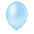 Balão Pic Pic 16" Azul Claro Liso 12un  Bexiga Decoração - Imagem 1