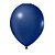 Balão Pic Pic 16" Azul Indigo Liso 12un  Bexiga Decoração - Imagem 1