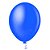 Balão Pic Pic 16" Azul Liso 12un Redondo Bexiga Decoração - Imagem 1