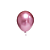 Balão Pic Pic 09" Platino Rosa 25un Redondo Bexiga - Imagem 1