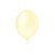 Balão Pic Pic 09" Marfim Liso 50un Bexiga Decoração - Imagem 1