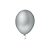 Balão Pic Pic 09" Cinza Liso 50un Bexiga Decoração - Imagem 1