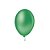 Balão Pic Pic 09" Verde Liso 50un Bexiga Decoração - Imagem 1