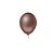 Balão Pic Pic Liso Marrom 8" Bexiga Decoração 50unid - Imagem 1