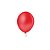 Balão Pic Pic Liso Vermelho  8" Bexiga Decoração 50unid - Imagem 1